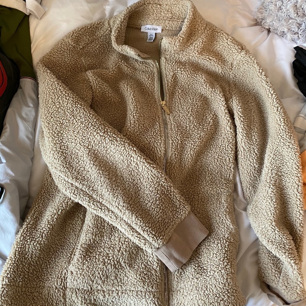 Fleece Calvin Klein Jacket